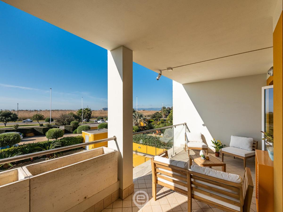 Poetto Panoramic Apartment Su Forti Exteriér fotografie